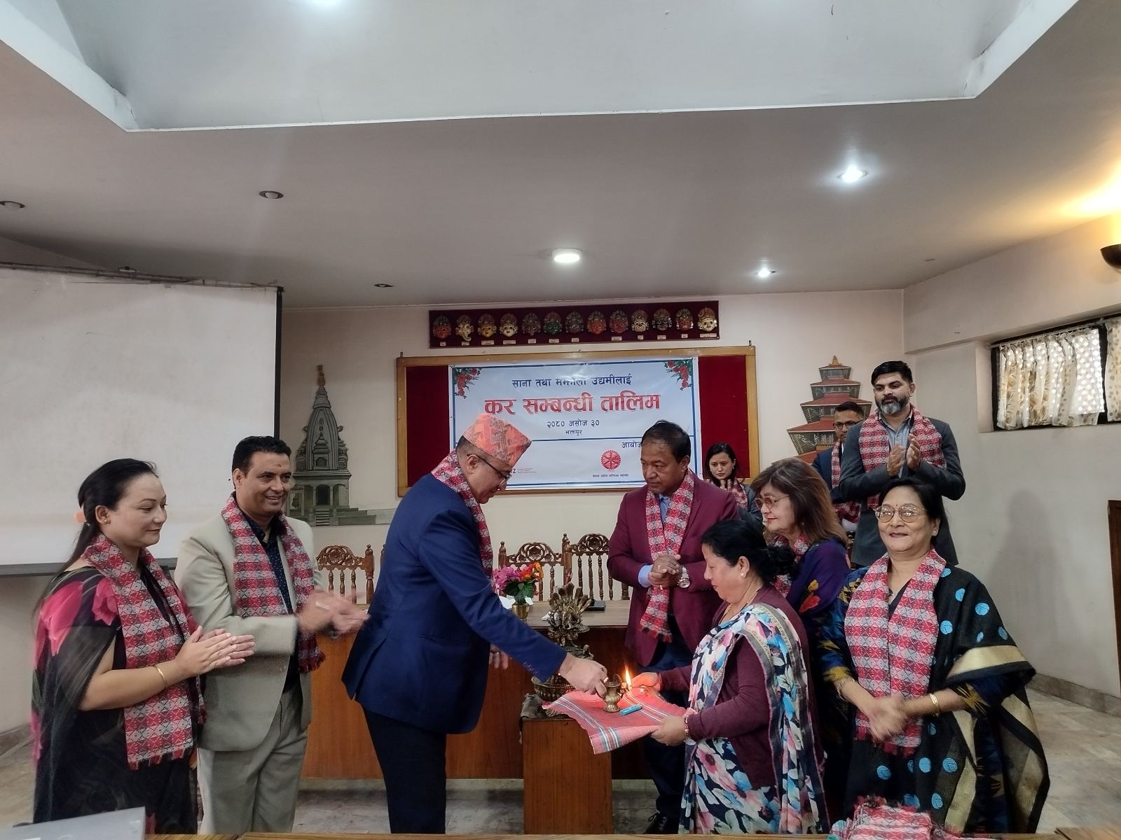 आर्थिक समृद्धिको लागि उद्यमशीलता विकास अपरिहार्य ः उपाध्यक्ष ढकाल