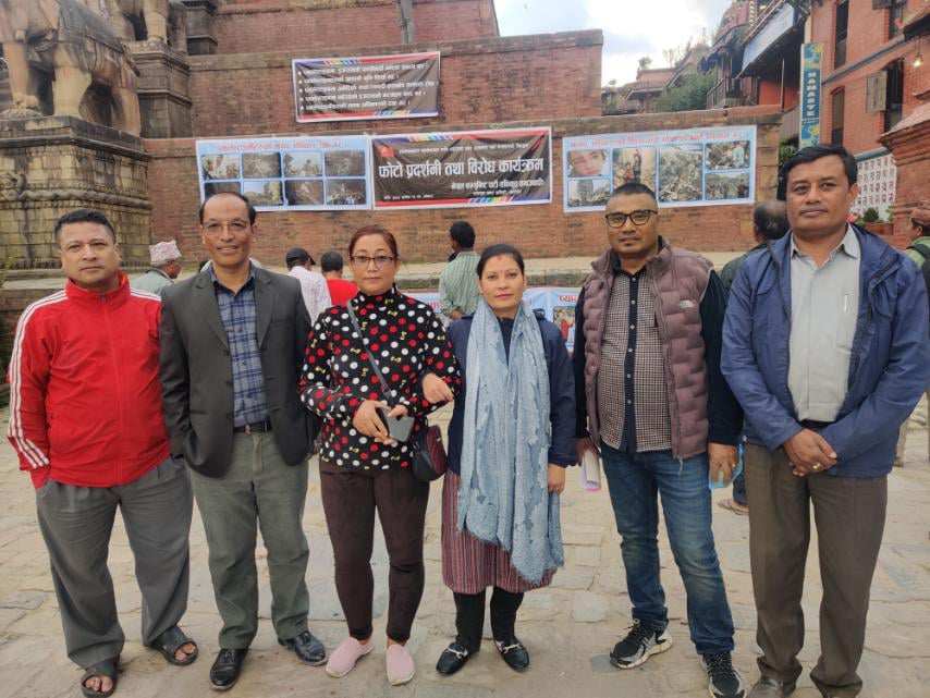 यस्तो रह्यो टौमढीमा भएको फोटो प्रदर्शनी (फोटो फिचर)