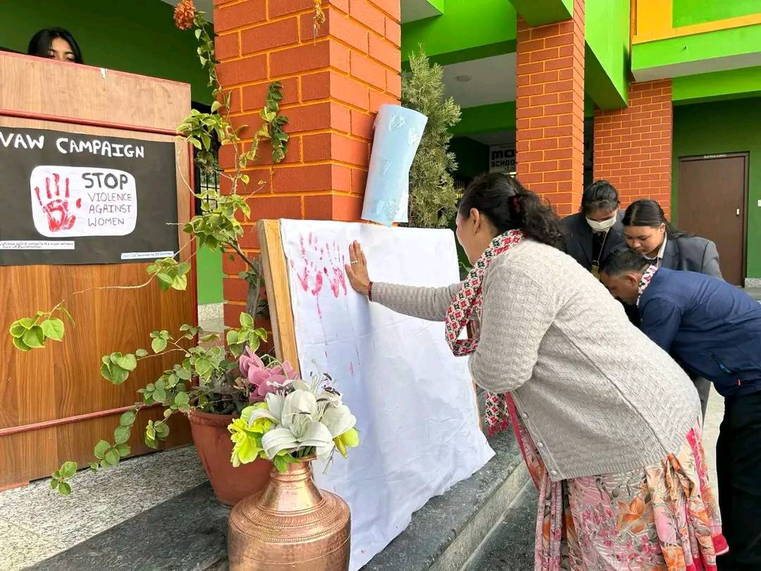 मोडर्न स्कुलकलेजमा लैंगिक हिंसा विरूद्दको अभियान