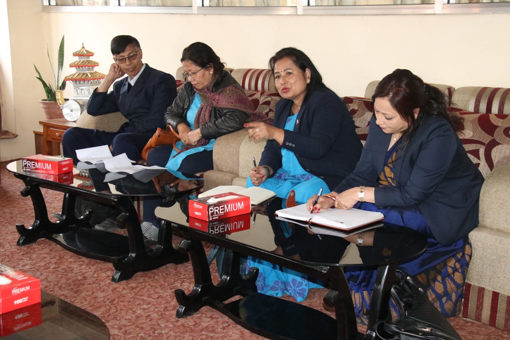 भक्तपुरको पुजारी मठ पुनःनिर्माण सम्बन्धी छलफल