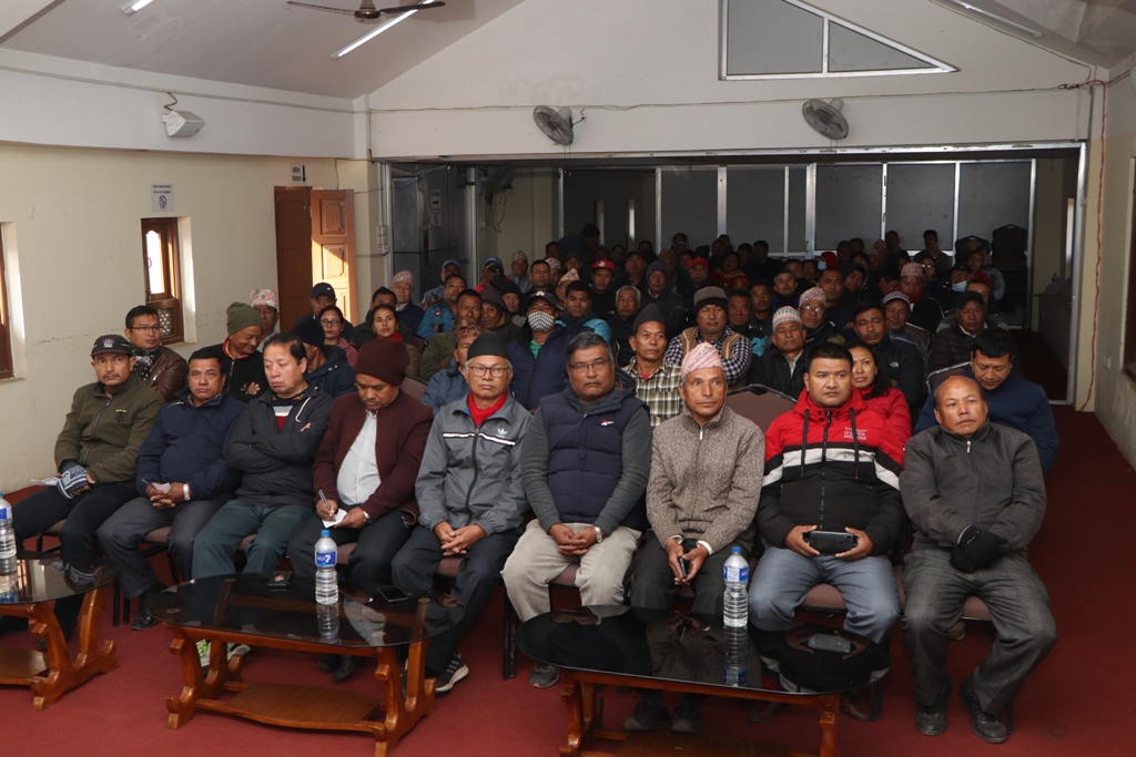कम्पोष्ट मल बिक्री वितरण तथा माटोको गुणस्तर विषयमा अभिमुखीकरण 