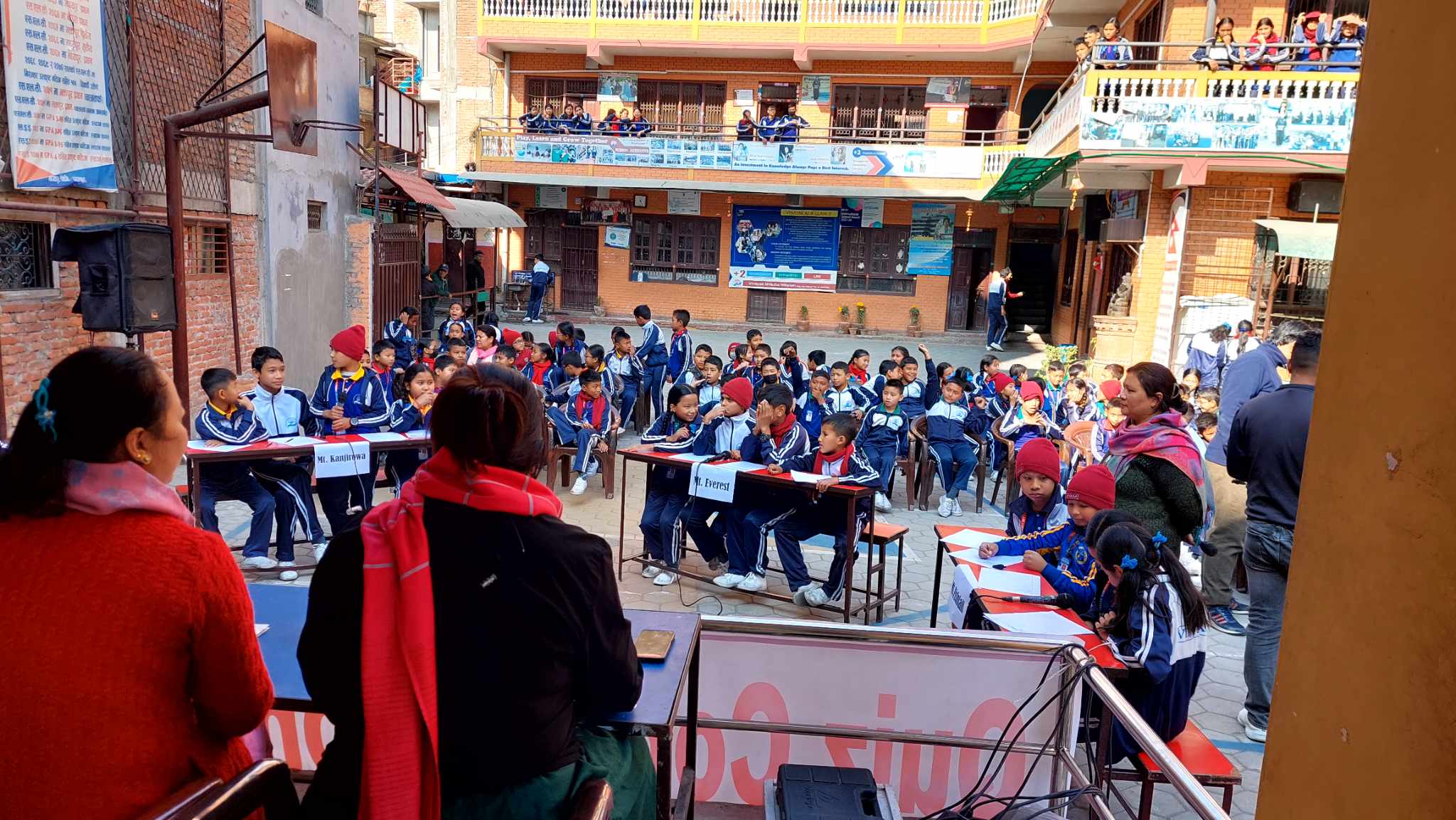 विनायक शिक्षा निकेतनमा हाजिरी जवाफ प्रतियोगिता