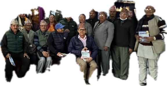 अभिनव साहित्य सदनद्वारा छन्दकवि डिल्लीराज अर्याल सम्मानित 