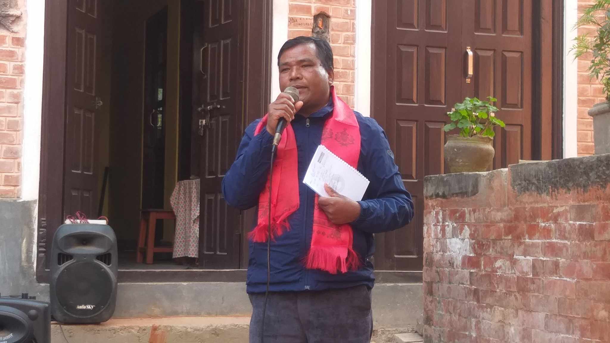 क्वाठन्डौंस्थित प्रशन्नशील महाविहारको आगँछेँ हस्तान्तरण