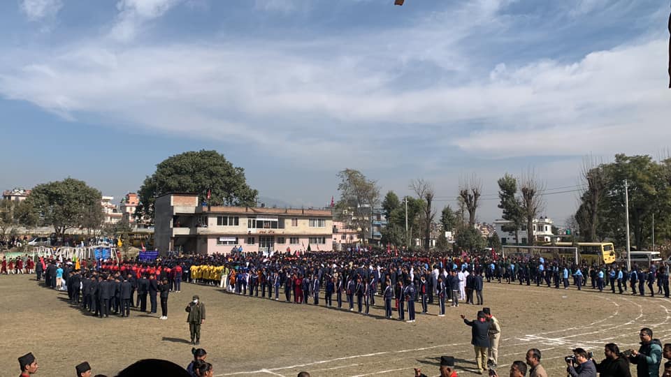 मध्यपुर थिमिमा राष्टपति रनिंग शिल्ड प्रतियोगिता सुरु 