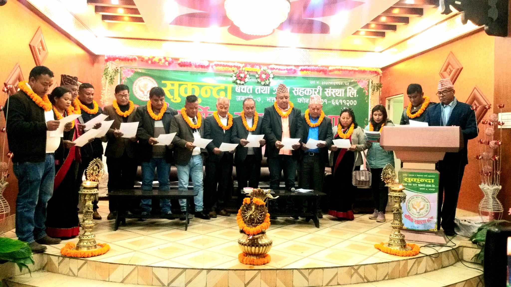 सुकुन्दा साकोसको अध्यक्षमा राजभाइ माक