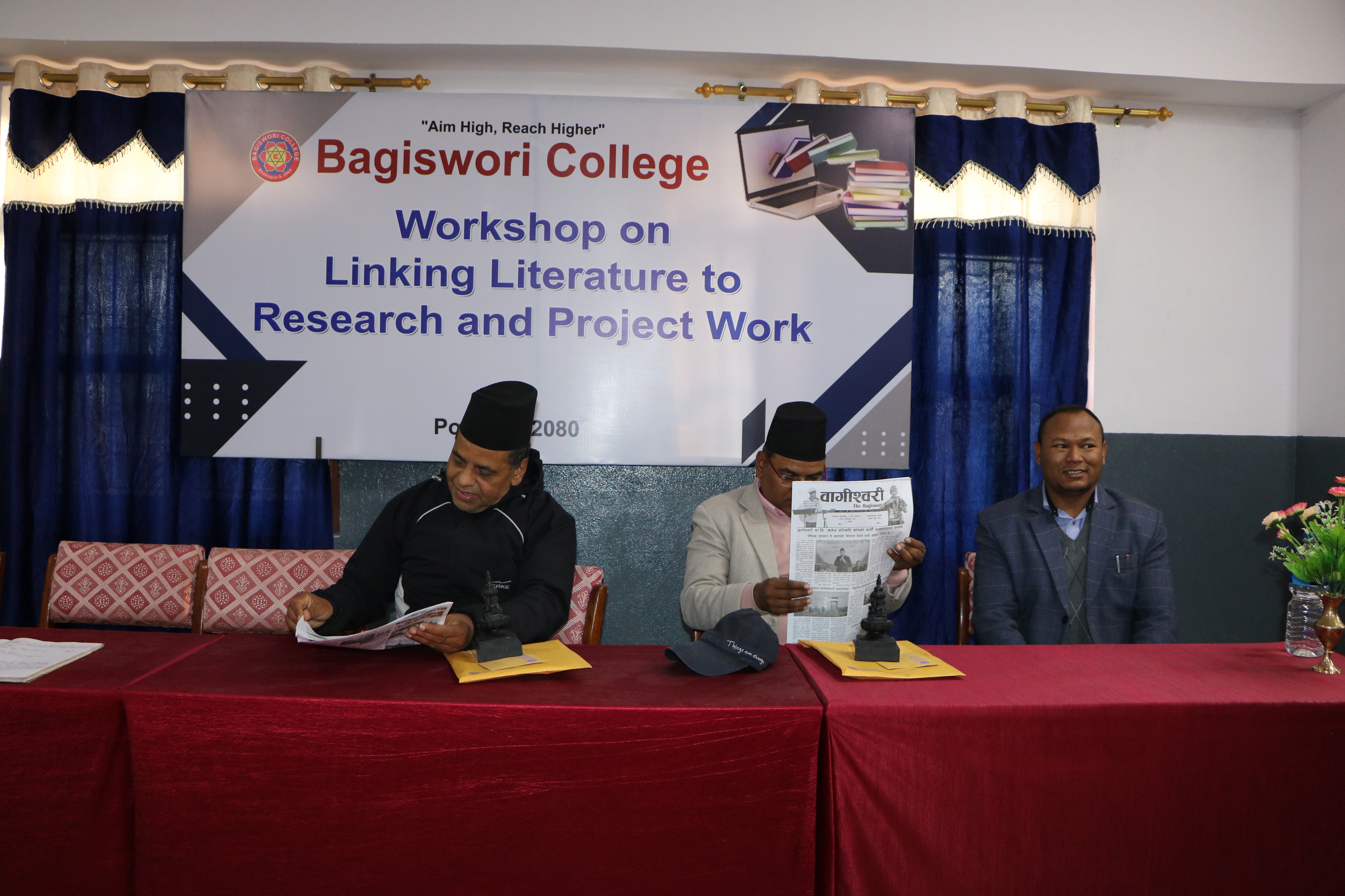 सकियो “लिङ्कीङ लिट्रेचर टु रिसर्च एण्ड प्रोजेक्ट वर्क” सम्बन्धी कार्यशाला