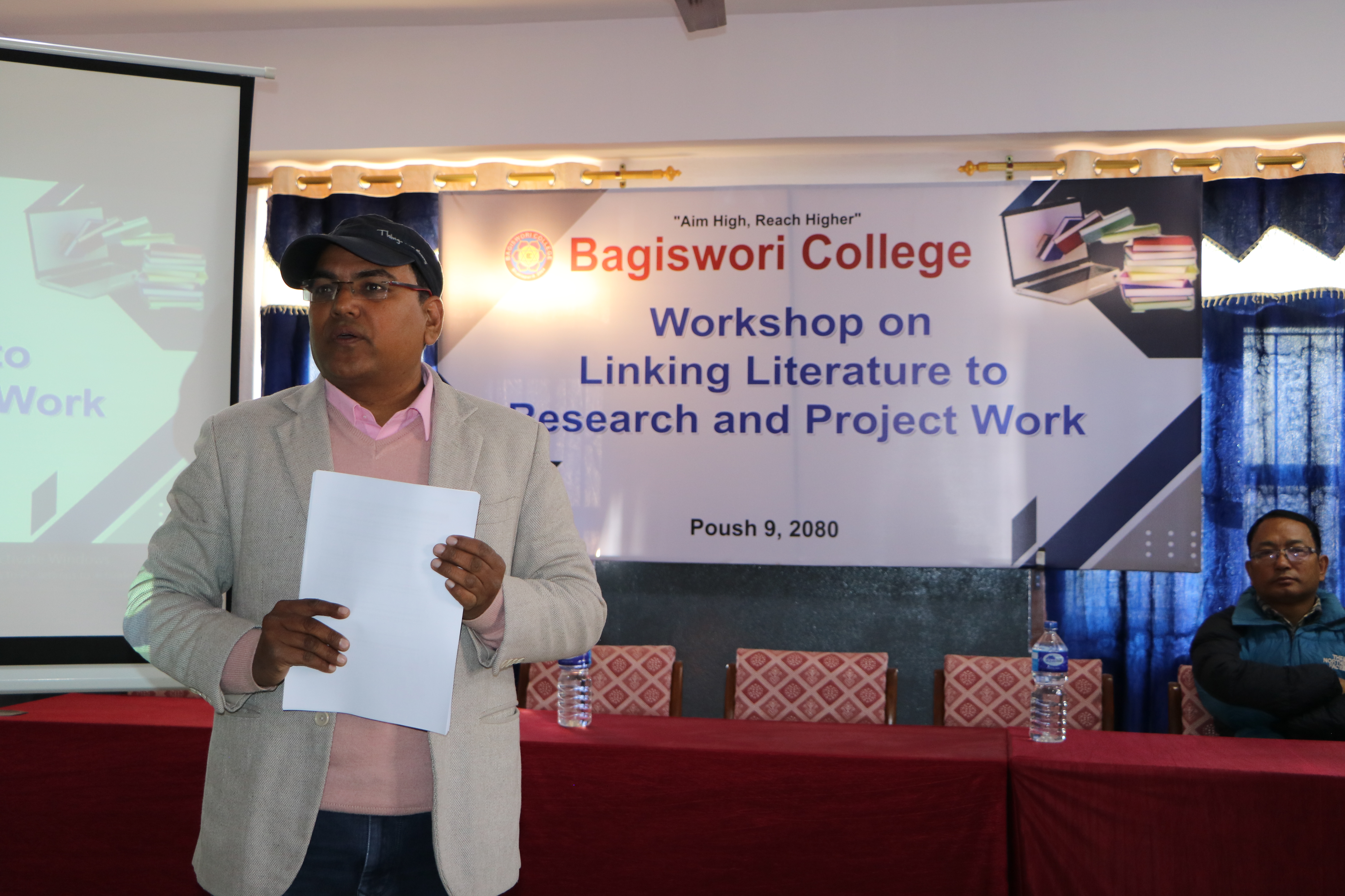 सकियो “लिङ्कीङ लिट्रेचर टु रिसर्च एण्ड प्रोजेक्ट वर्क” सम्बन्धी कार्यशाला