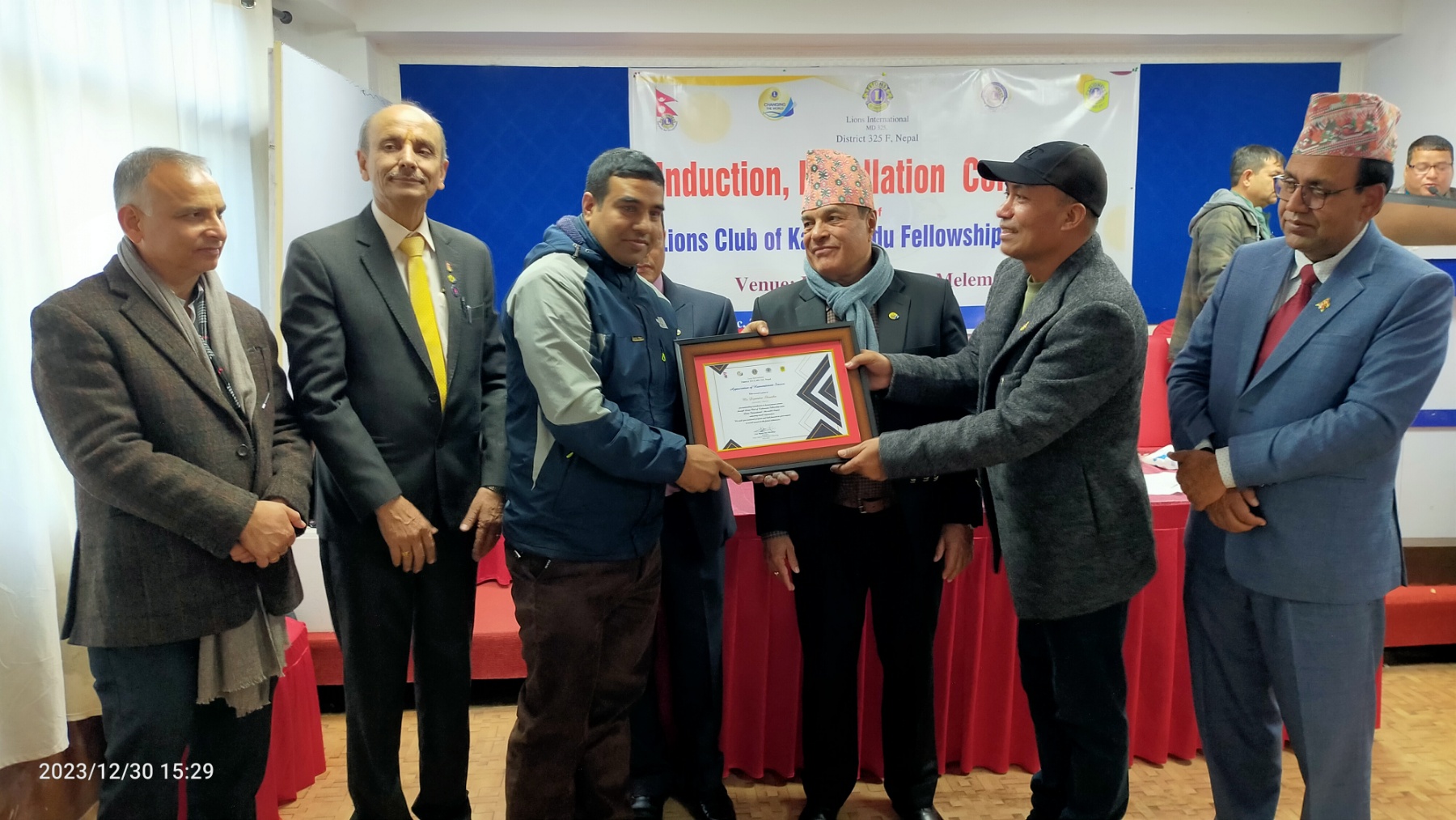 चार पत्रकारसहित दश जना सम्मानित 