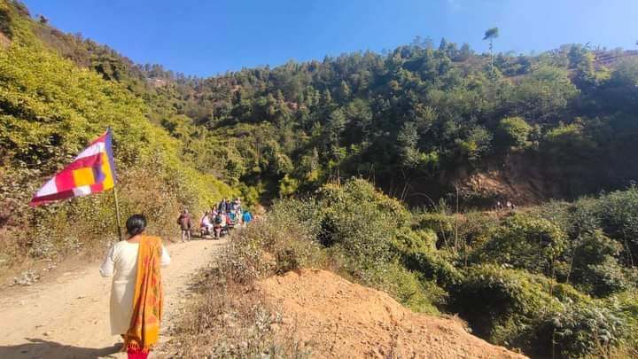 यसरी स्थापना गरियो सूर्यविनायक नैचालमा बृद्ध मूर्ति (तस्वीर कथा)