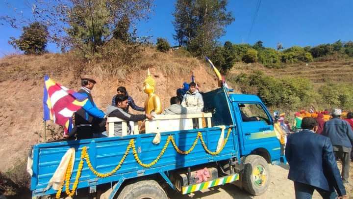 यसरी स्थापना गरियो सूर्यविनायक नैचालमा बृद्ध मूर्ति (तस्वीर कथा)