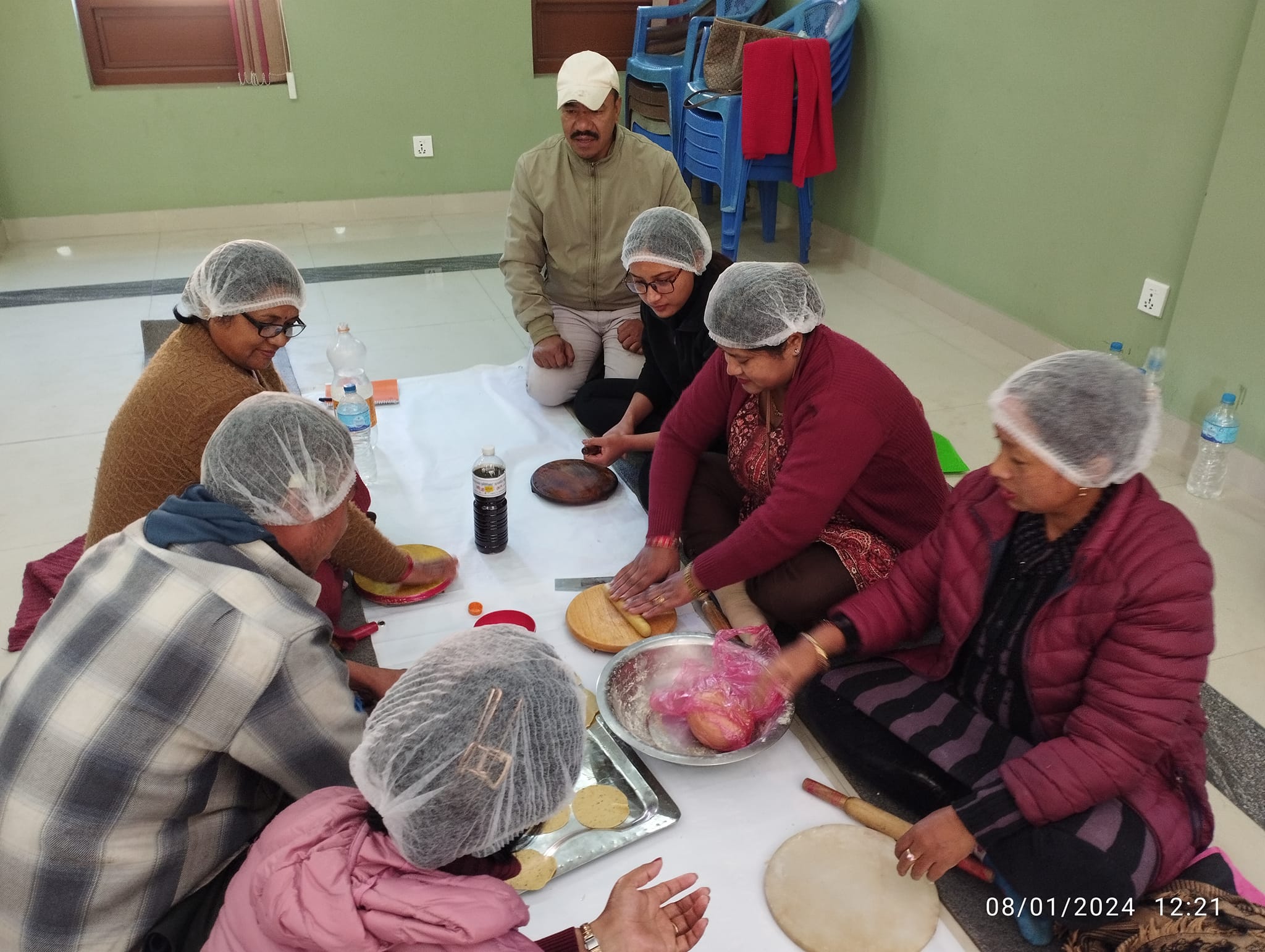 तीनदिने पापड बनाउने तालिम सम्पन्न