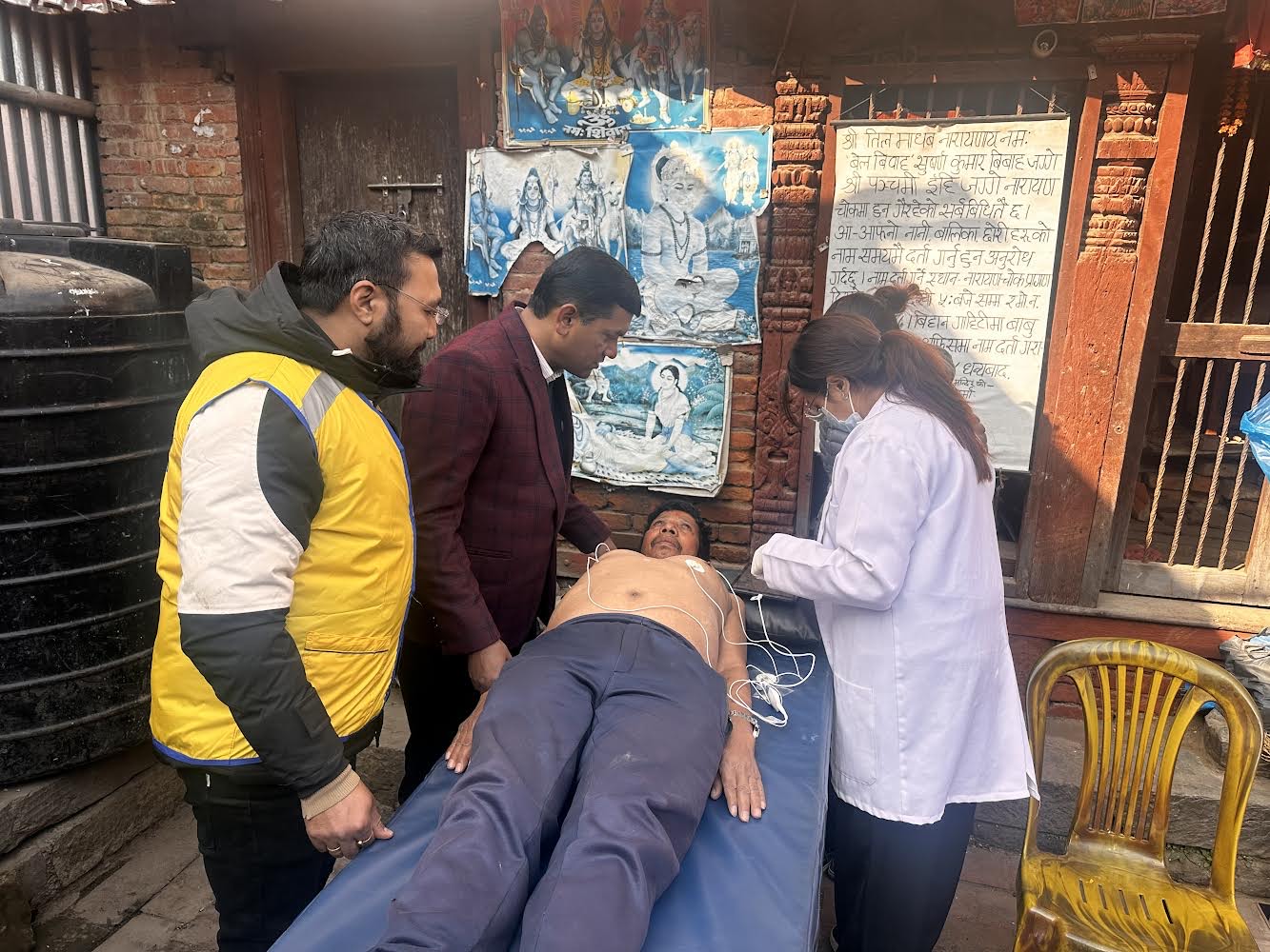 लायन्स क्लव अफ भक्तपुर स्वनिगद्धारा आयोजित निःशुल्क स्वास्थ्य शिविरको फोटो फिचर