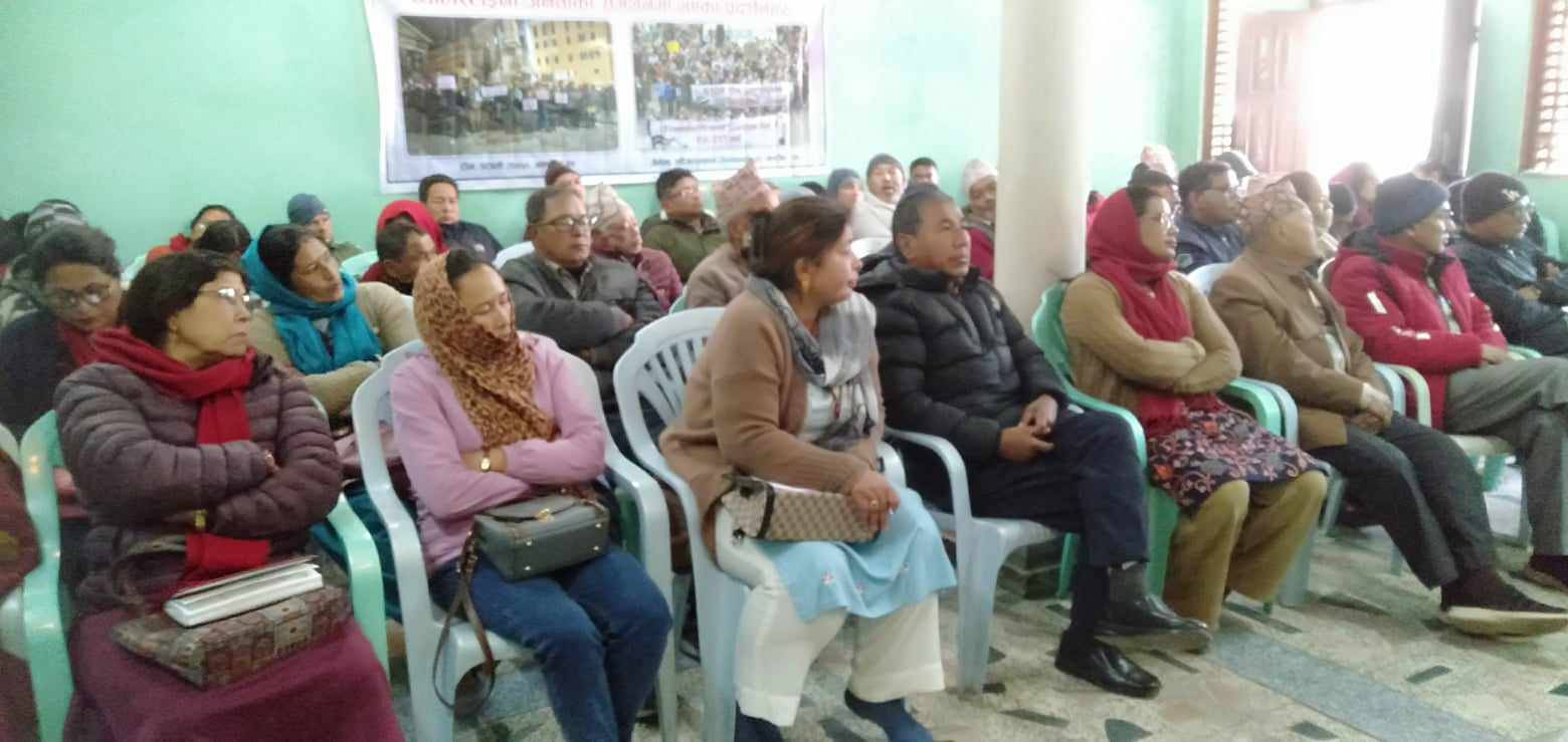 बनेपामा नेमकिपाकाे ५० आैं स्थापना दिवशमा प्रवचन 