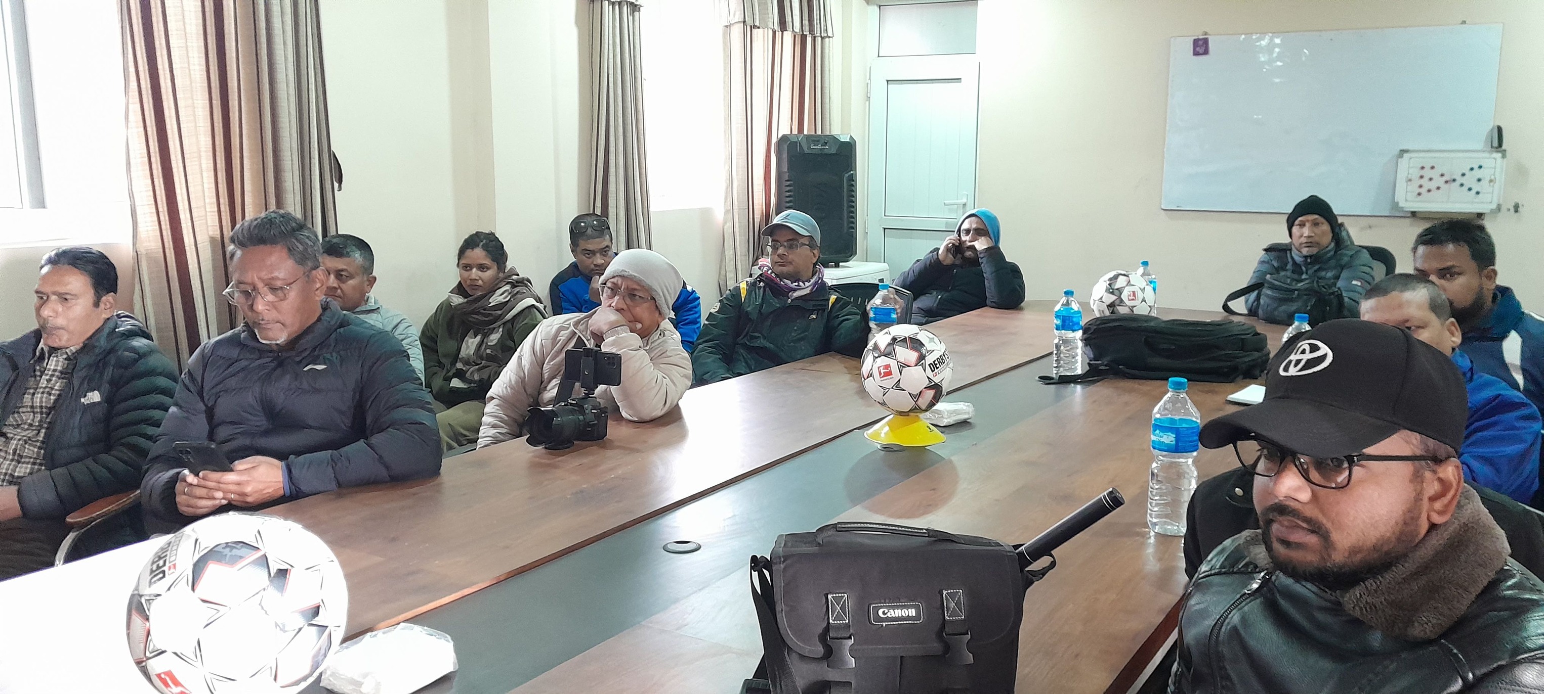 मध्यपुर थिमि नगरपालिका वडा लिग फुटवल हुने ः यसको लागि भयो सम्झौता 