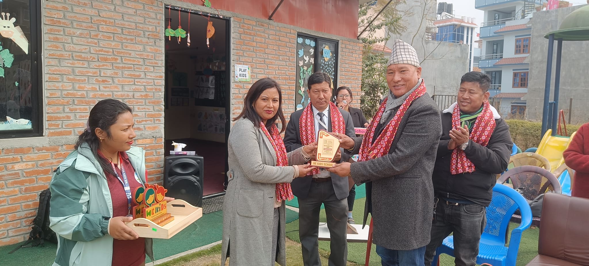 वी किड्स स्कूल सूर्यविनायकमा स्पोट्स कार्निभल २०८०