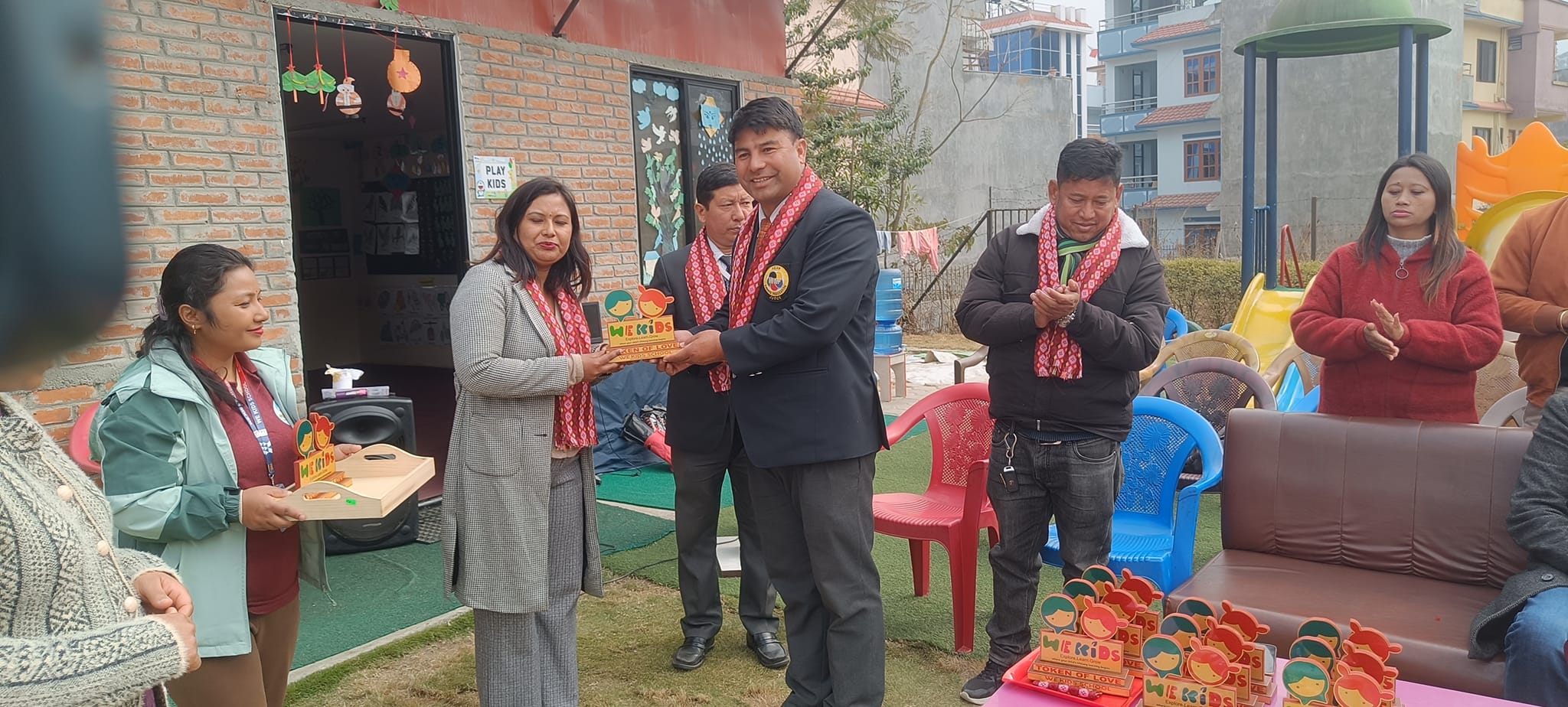 वी किड्स स्कूल सूर्यविनायकमा स्पोट्स कार्निभल २०८०