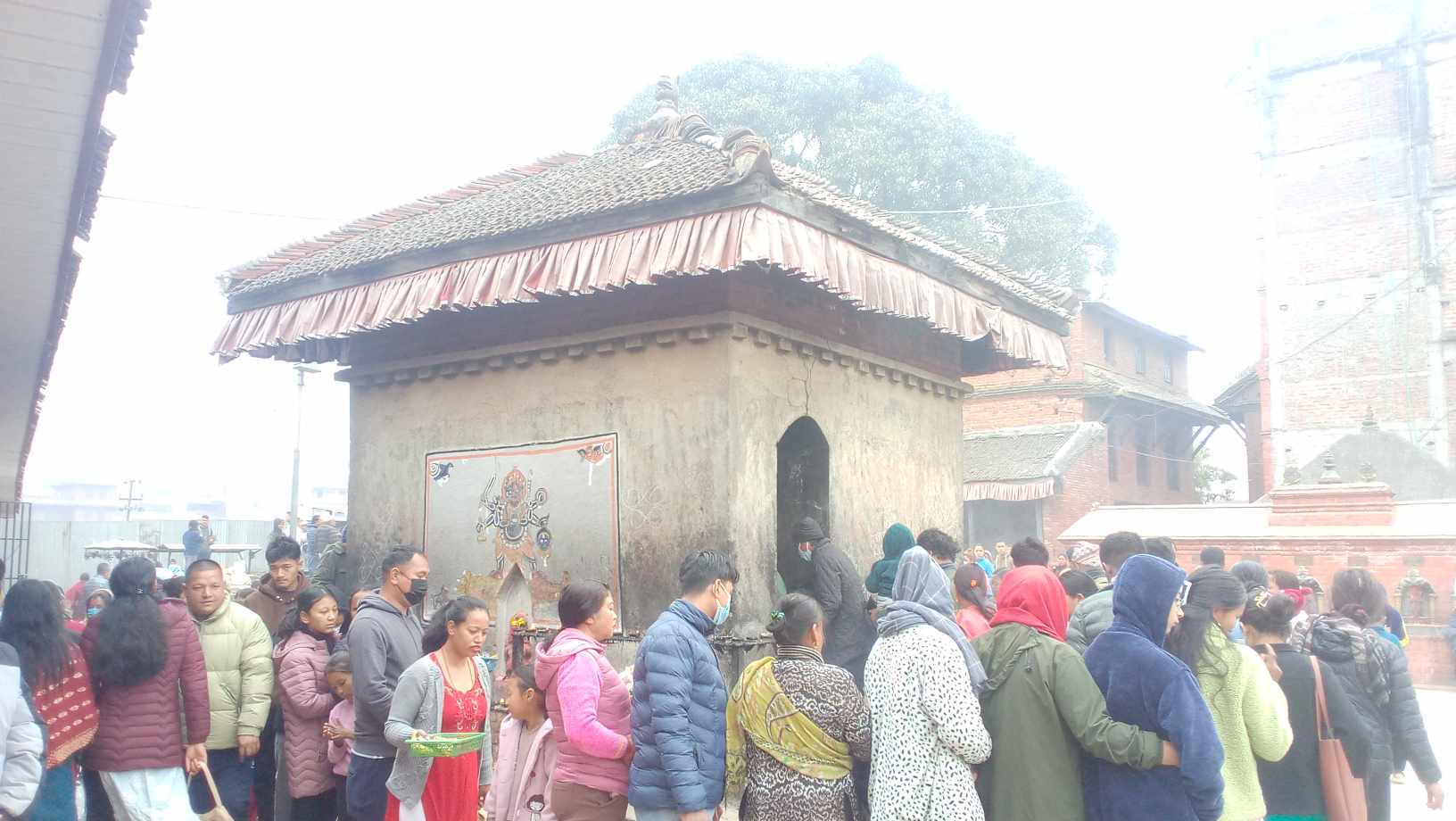 सरस्वती पूजामा भक्तपुरको भेलुखेल (तस्वीरमा)