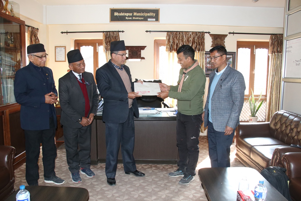भक्तपुरको स्थानीय स्काउट आयुक्तमा बनमाला 