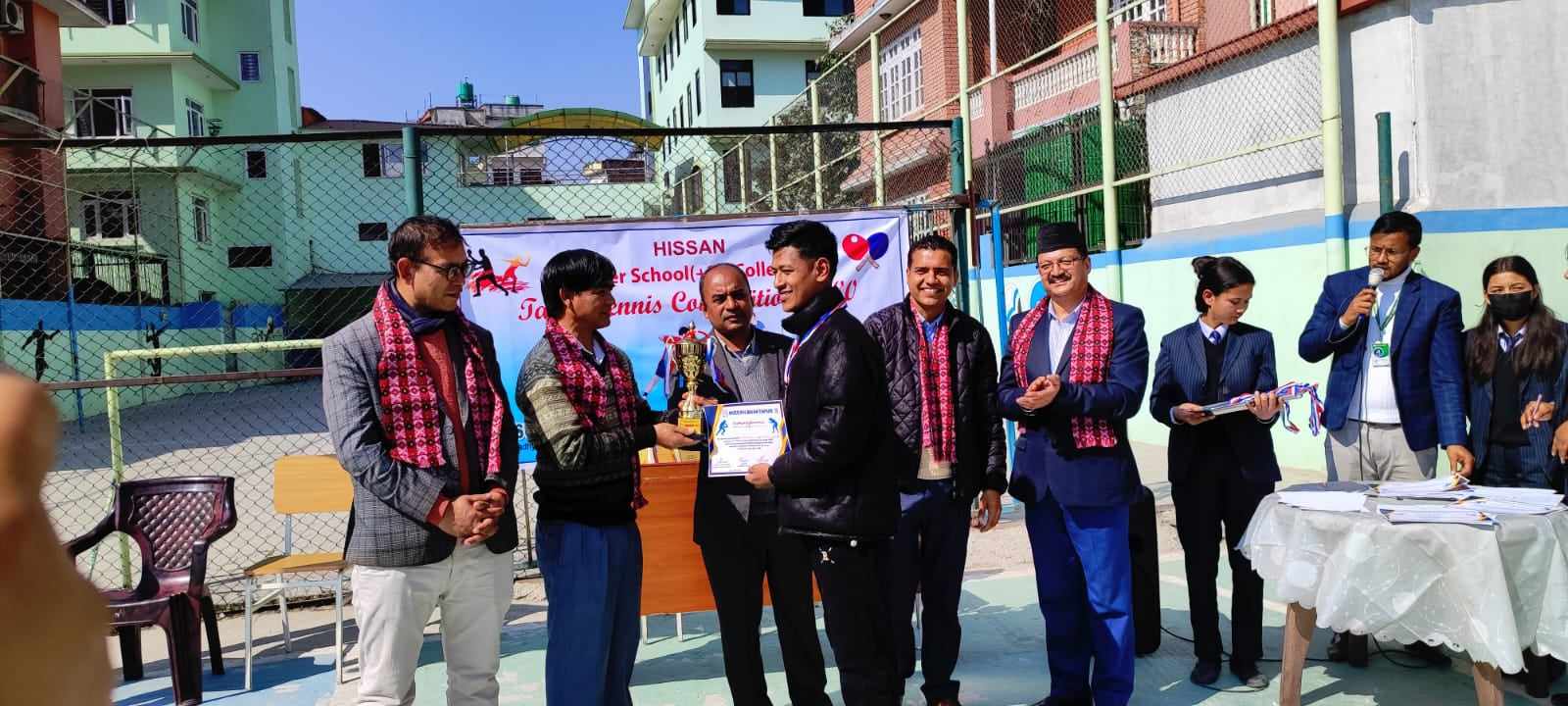 दोस्रो हिसान भक्तपुर टेबलटेनिस प्रतियोगिता २०८० सम्पन्न