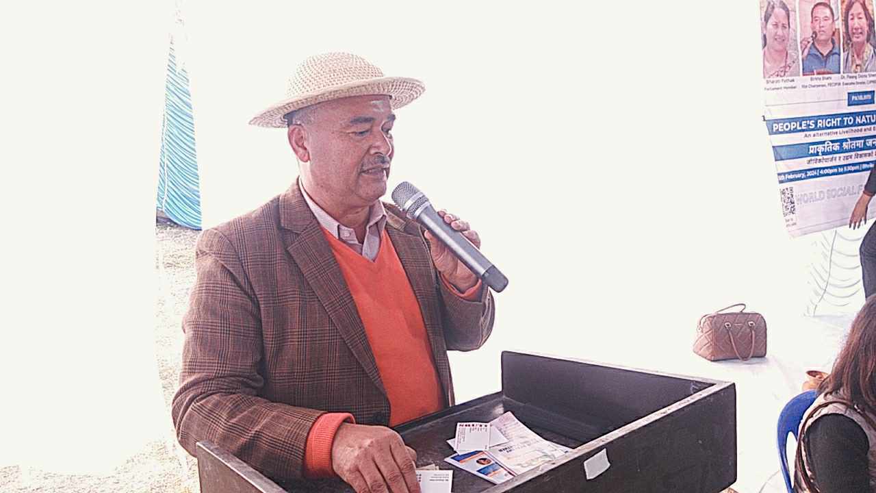 भृकुटीमण्डपमा जारी विश्व सामाजिक मञ्च तस्वीरमा