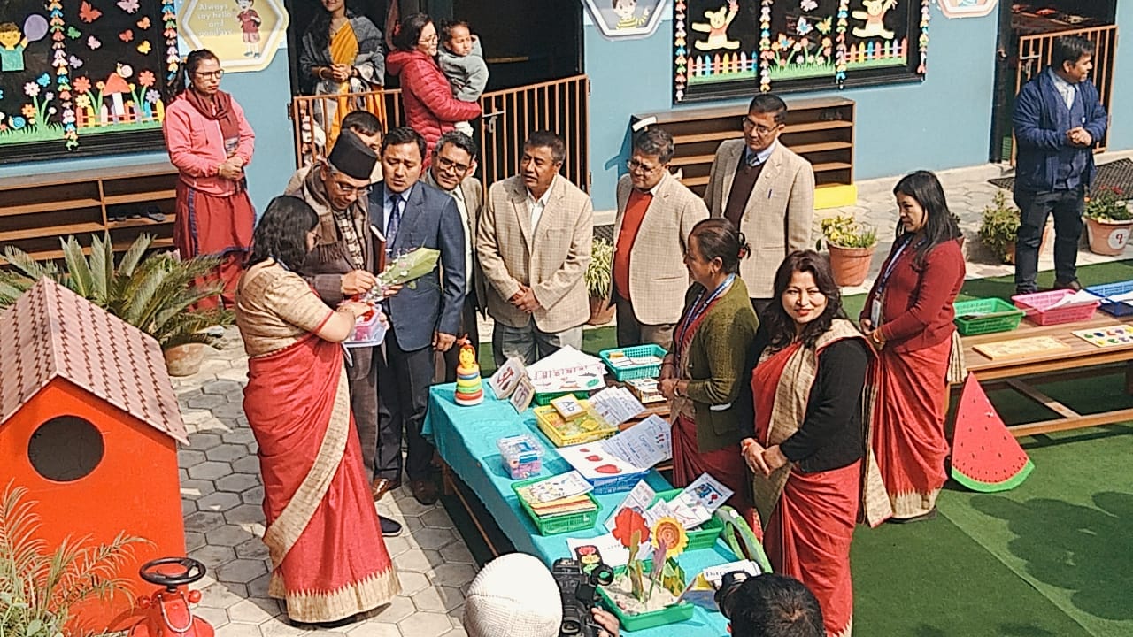 तस्वीरमा खोप्रिङ स्कुलको वार्षिकोत्सव