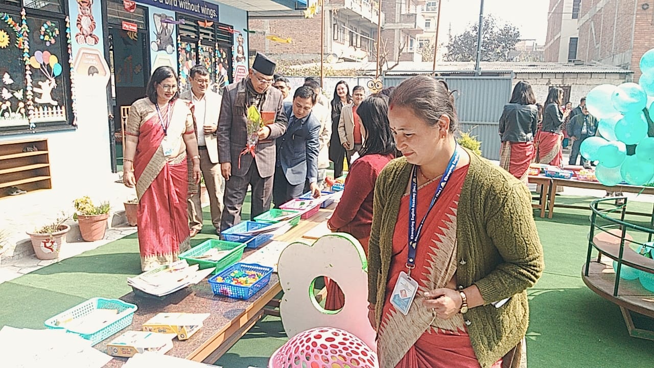 तस्वीरमा खोप्रिङ स्कुलको वार्षिकोत्सव