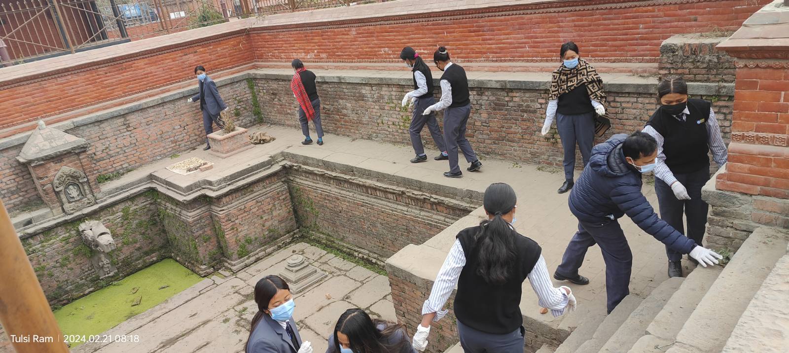 वार्षिकोत्सवको अवसरमा सरसफाई (तस्वीरहरु छन् ) 