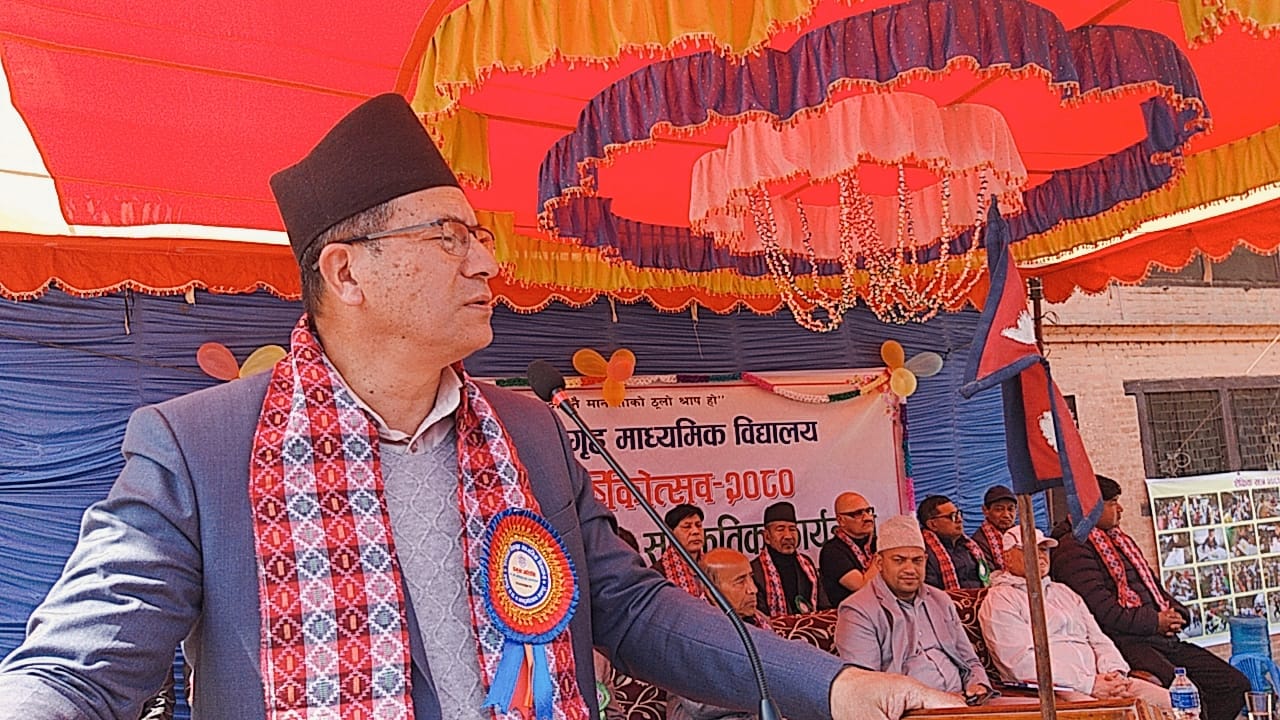 सरस्वती विद्यागृह माध्यमिक विद्यालयको ७२ औं वार्षिकोत्सव (तस्वीरहरुमा)