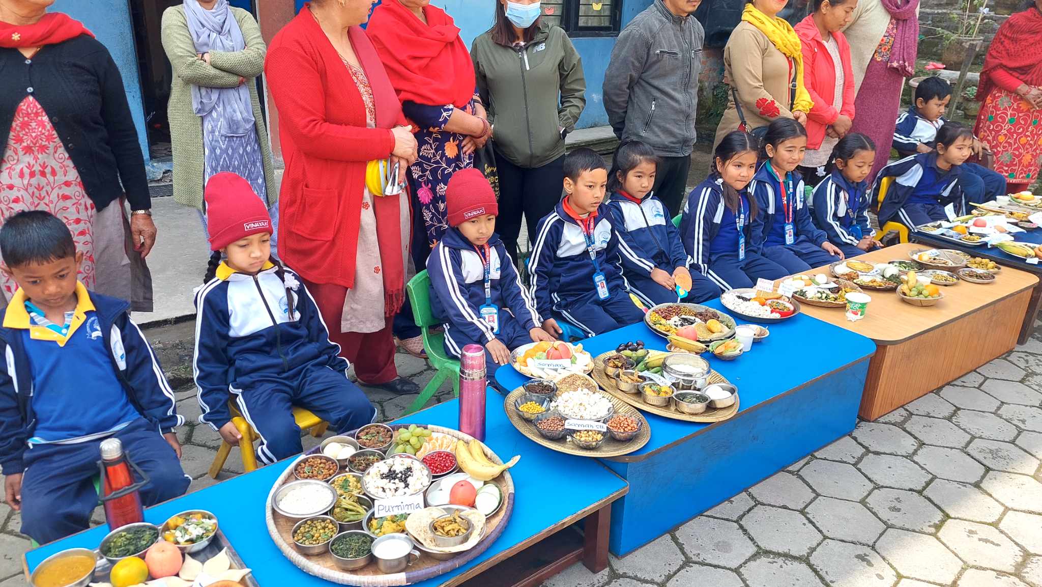 विनायककाे पूर्व प्राथमिक तहमा फुड फेस्टिभल