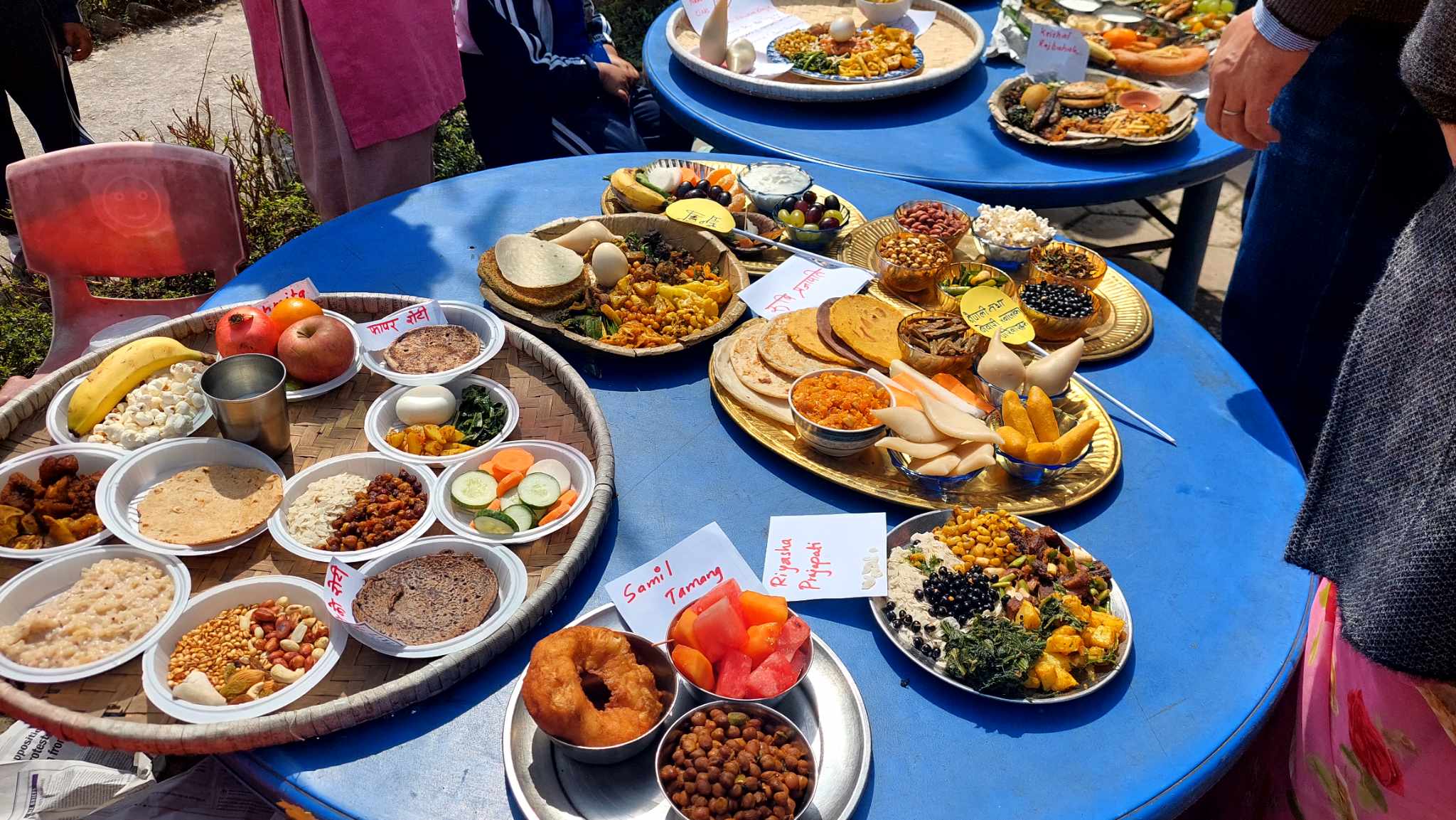 विनायककाे पूर्व प्राथमिक तहमा फुड फेस्टिभल