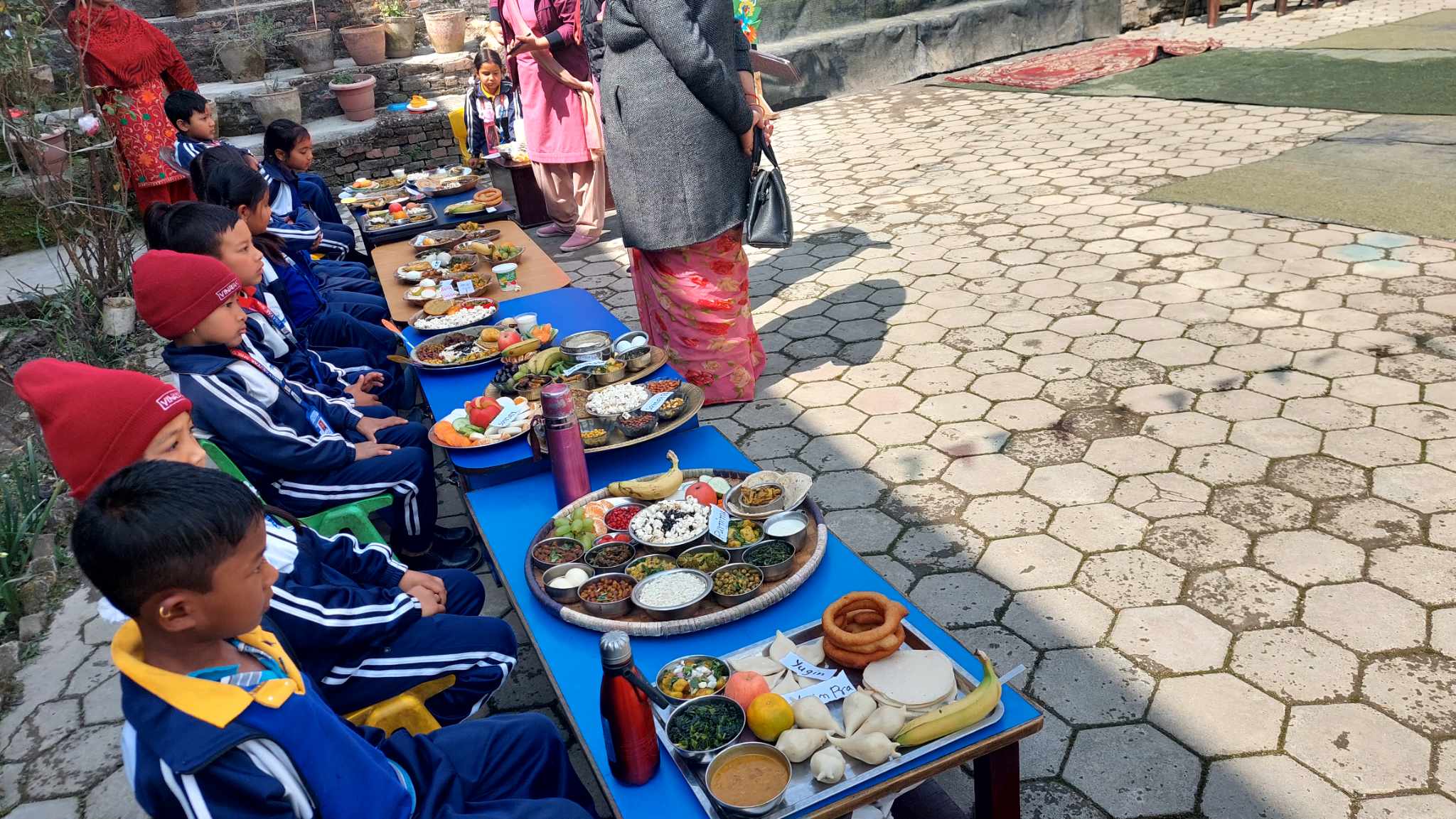 विनायककाे पूर्व प्राथमिक तहमा फुड फेस्टिभल