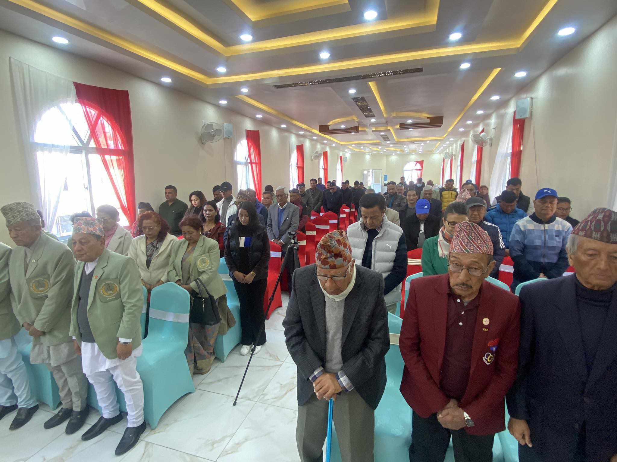 नेपाल मास्टर्स एथलिट एसोसिएसनद्वारा सम्मान 