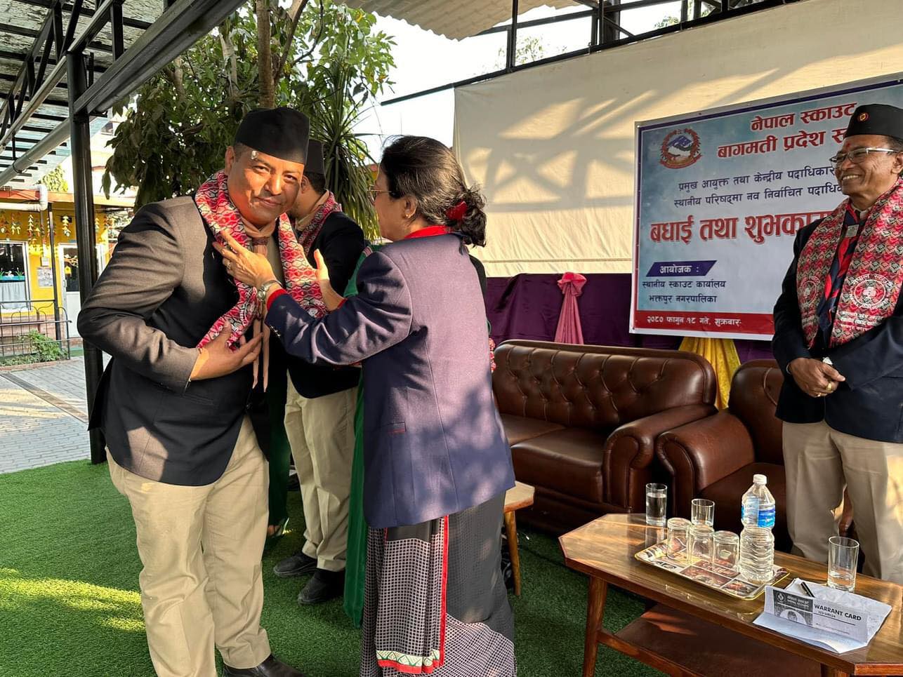 नवनियुक्त स्काउटका पदाधिकारी, आयुक्त तथा स्काउट परिषद सदस्यहरुलाई बधाई