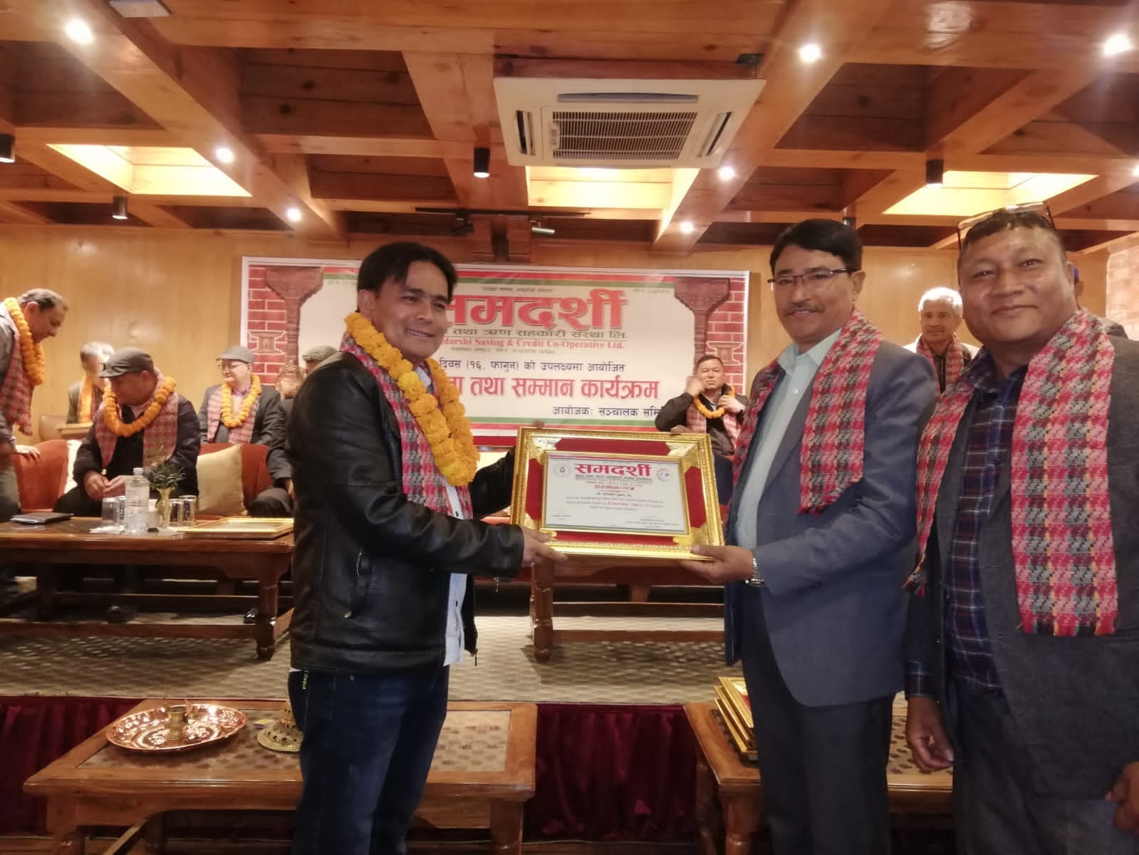 समदर्शी साकोसमा संस्थापक भेला तथा सम्मान कार्यक्रम सम्पन्न