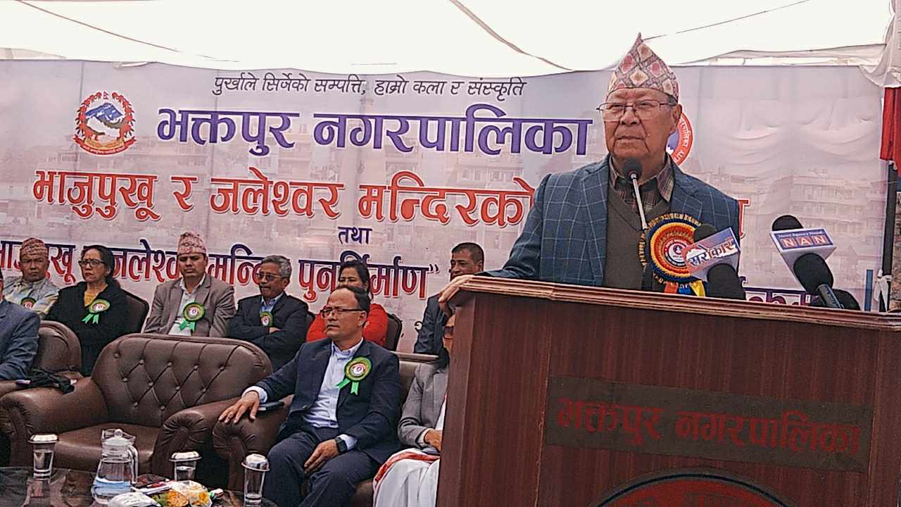 यस्तो रहयो भाजु पुखू र जलेश्वर मन्दिरको उदघाटन समारोह