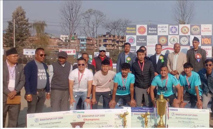 नेपाल इको प्यानलले सहयोग गरेको टिम विजयी 