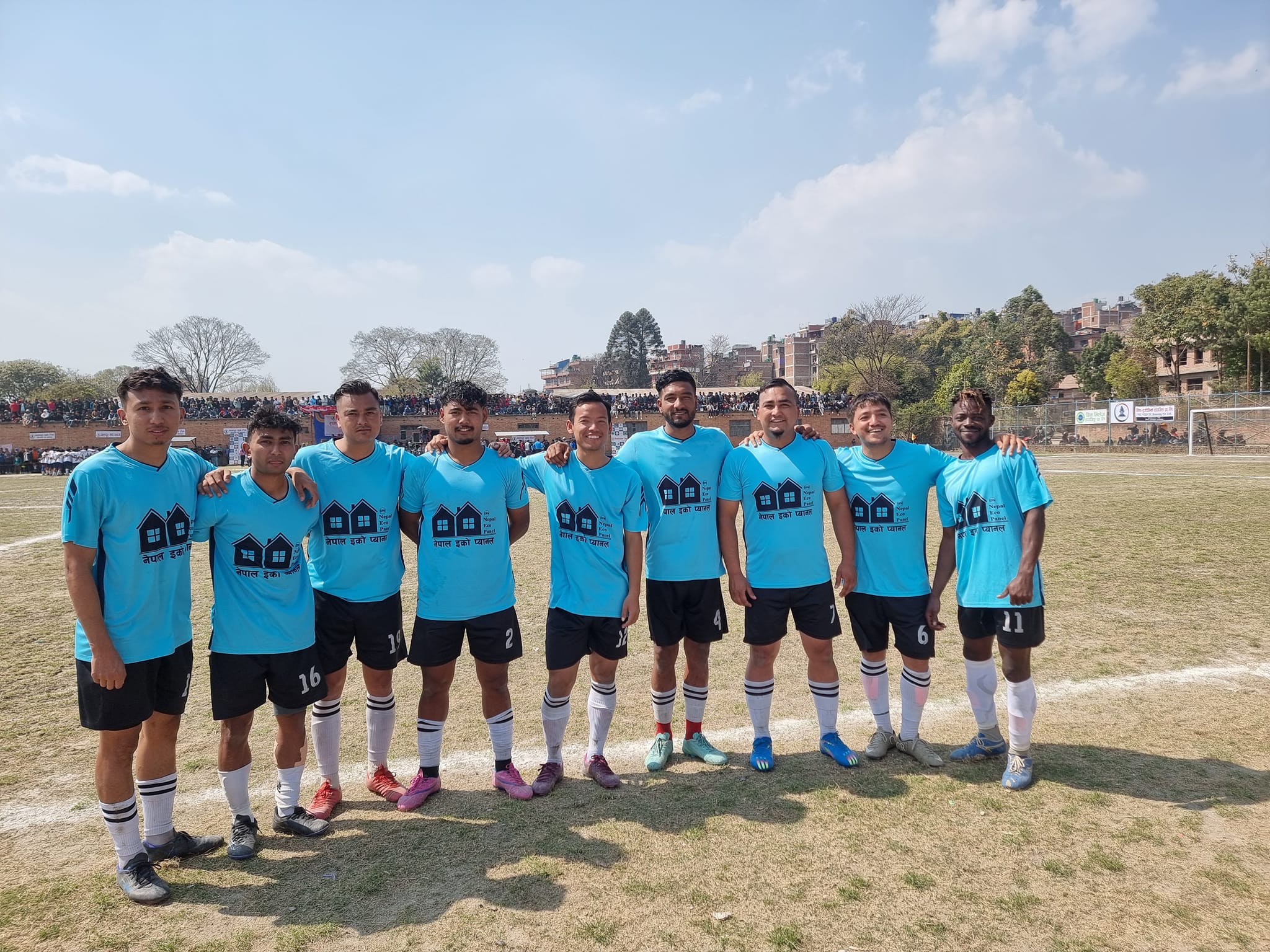 नेपाल इको प्यानलले सहयोग गरेको टिम विजयी 