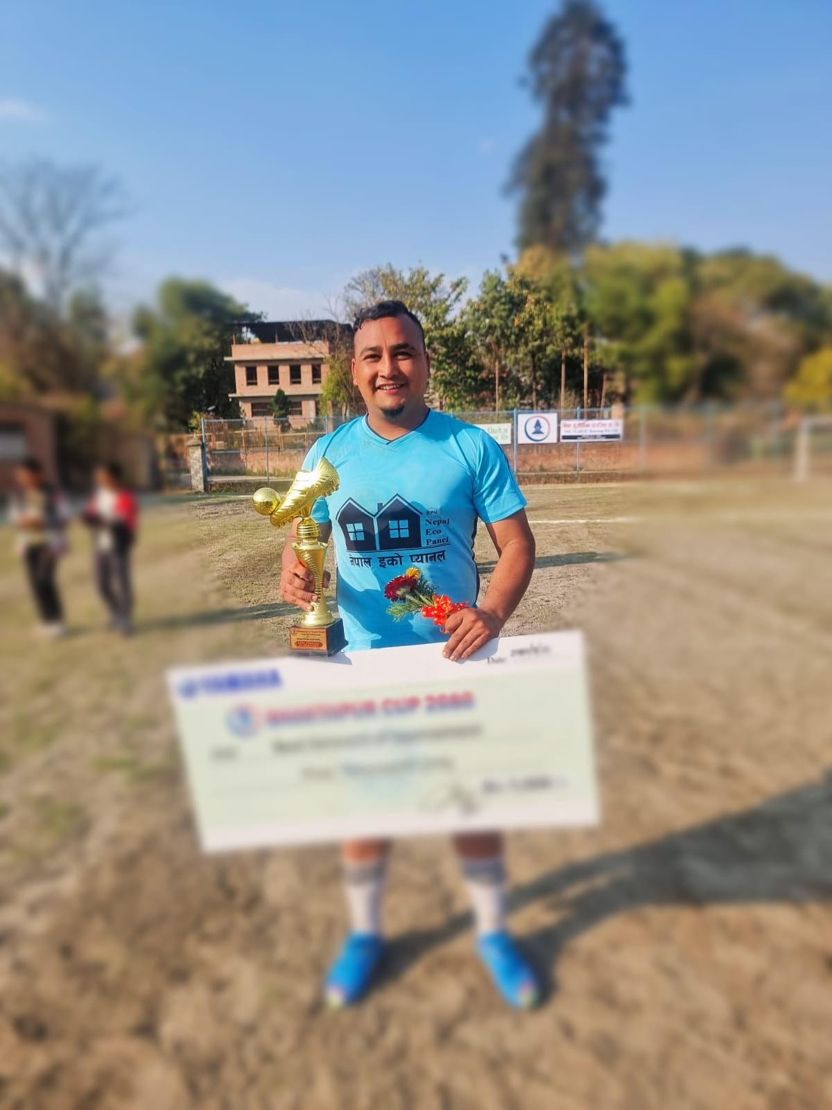 नेपाल इको प्यानलले सहयोग गरेको टिम विजयी 