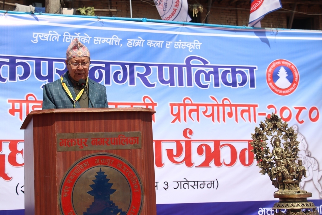 भक्तपुरमा अन्तर नगर महिला कबड्डी प्रतियोगिता सुरु