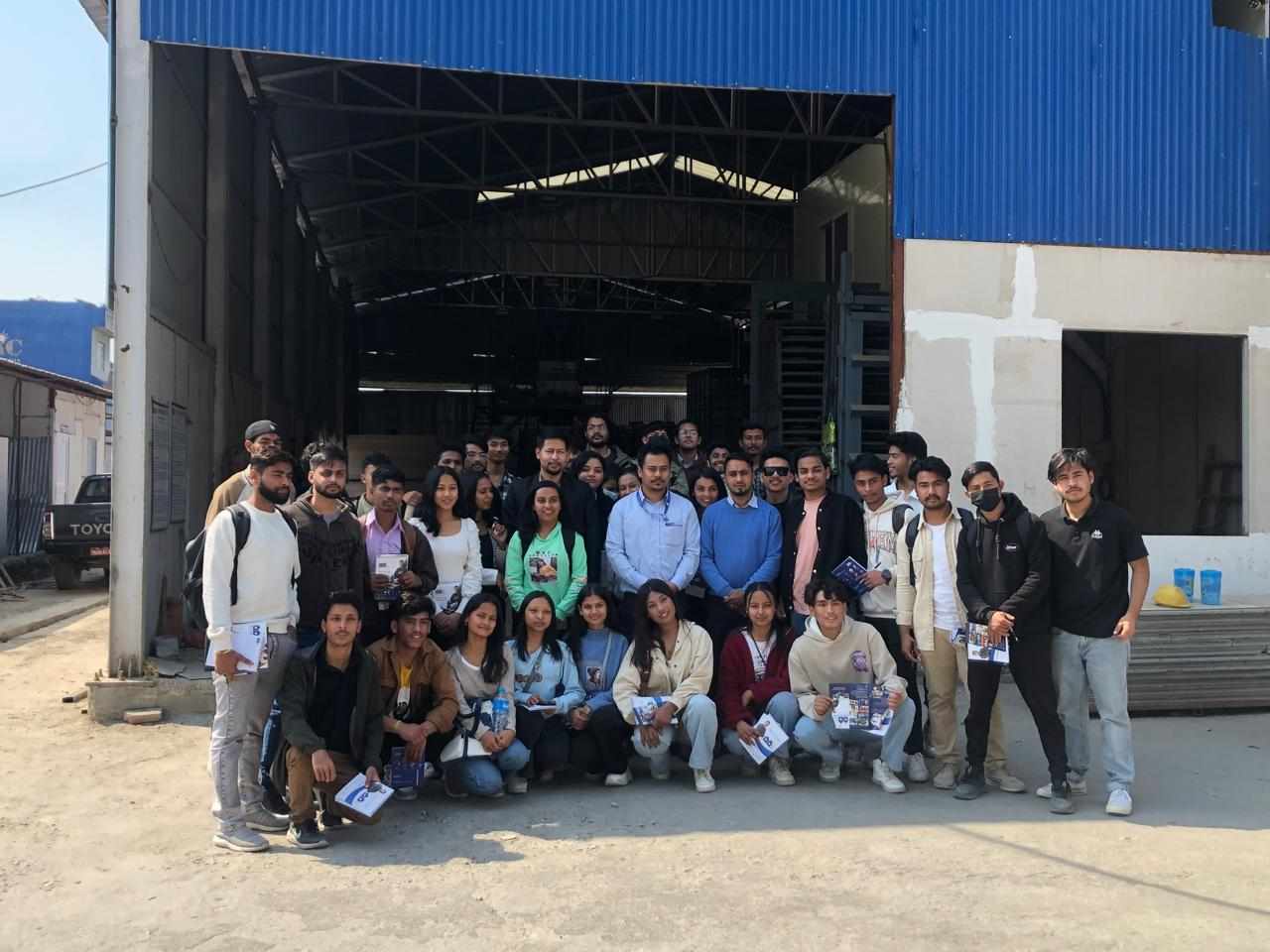 Aryan School of Engineering Students Explore Practical Applications at Nepal Eco Panel