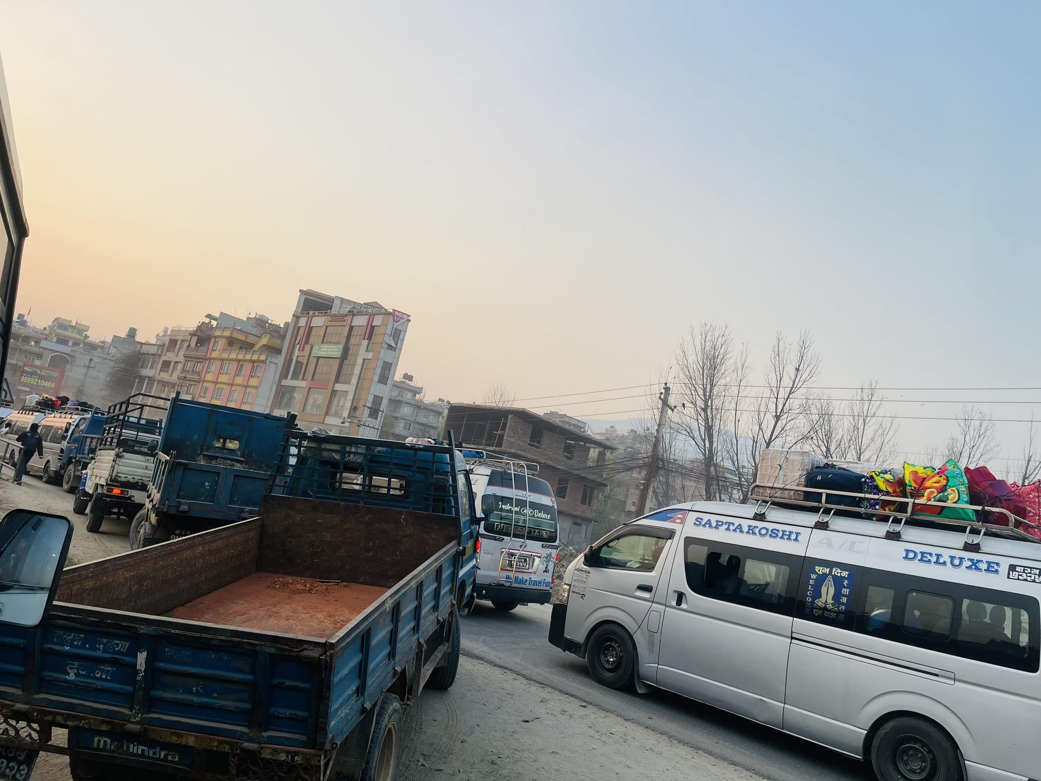 भक्तपुरको आदर्शमा जाम (तस्वीर कथा)