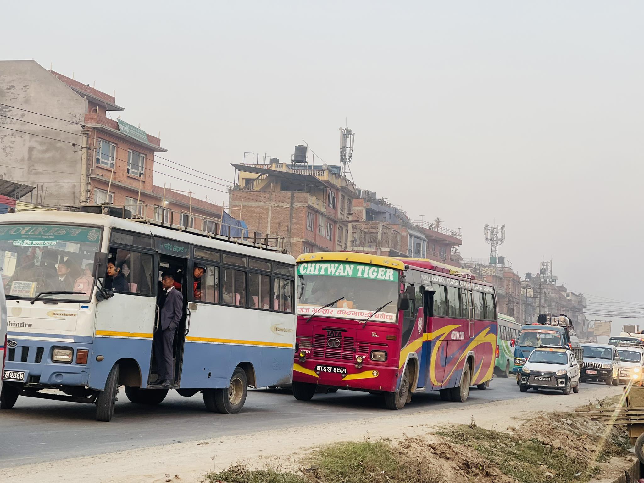 भक्तपुरको आदर्शमा जाम (तस्वीर कथा)
