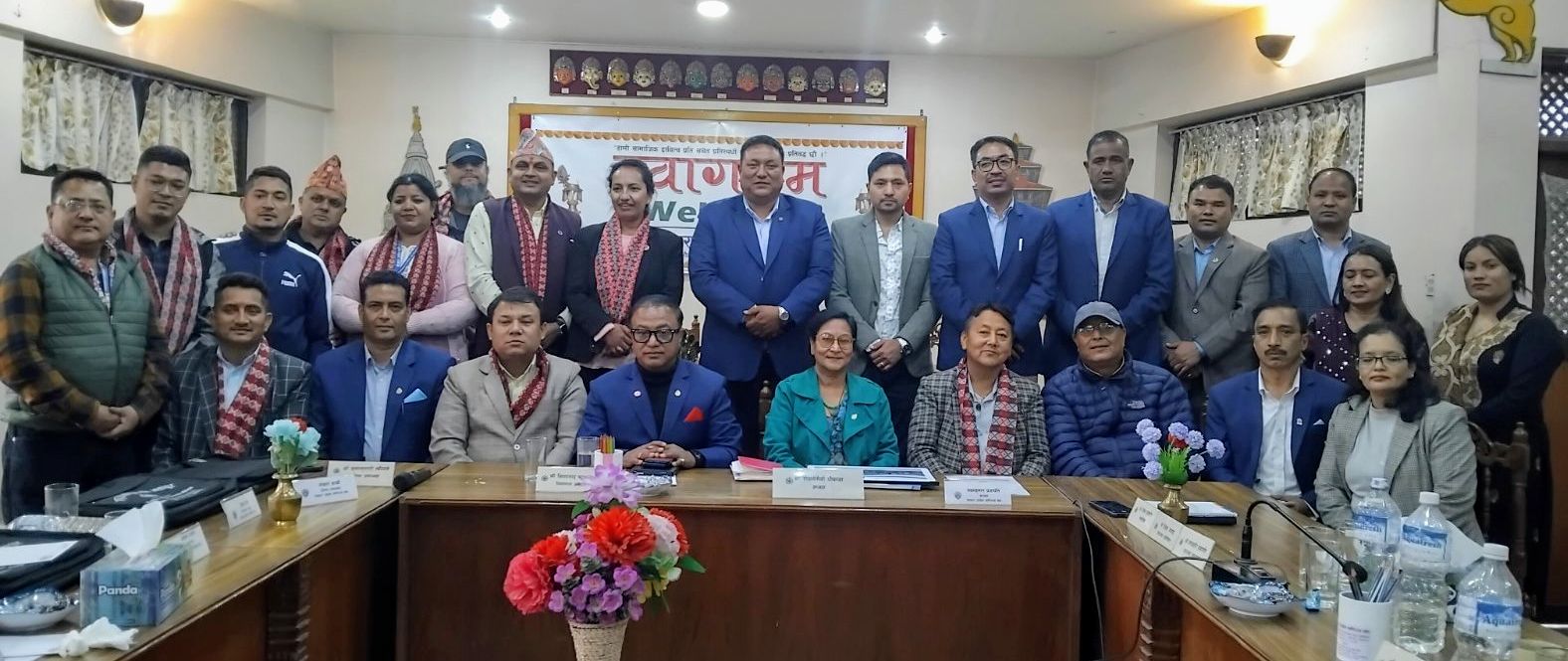 पोखरा उद्योग वाणिज्य संघका पदाधिकारी भक्तपुरमा