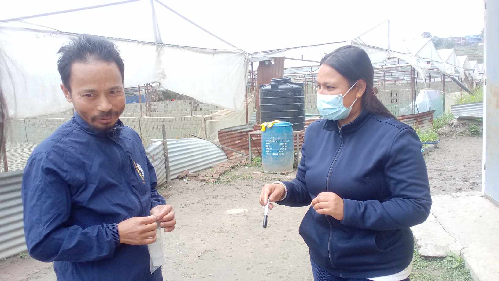 क्षयरोगी खोज्दै स्वास्थ्य कार्यालय भक्तपुर (तस्वीरहरु)