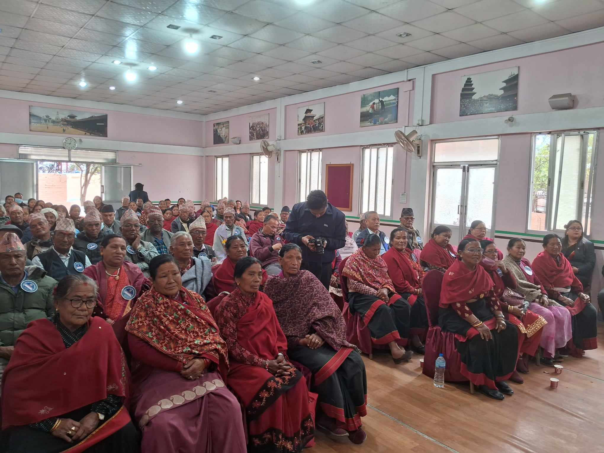 ज्येठ सदस्यहरुलाई गरियो सम्मान 