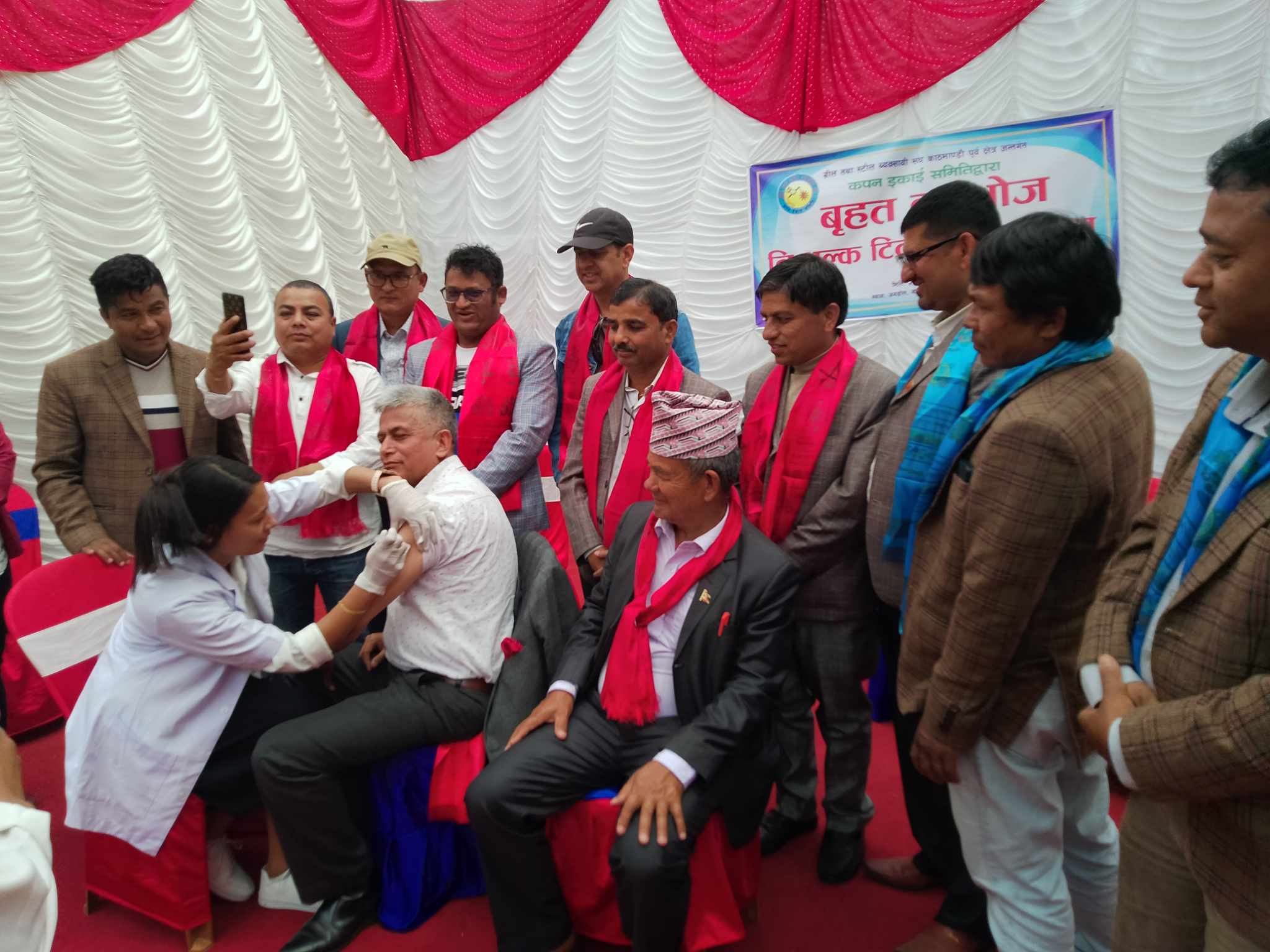 फलामको काम गर्ने उध्योगी र श्रमिकलाई टिटी खोप अनिवार्य लगाऔं ःउपाध्यक्ष कटुवाल