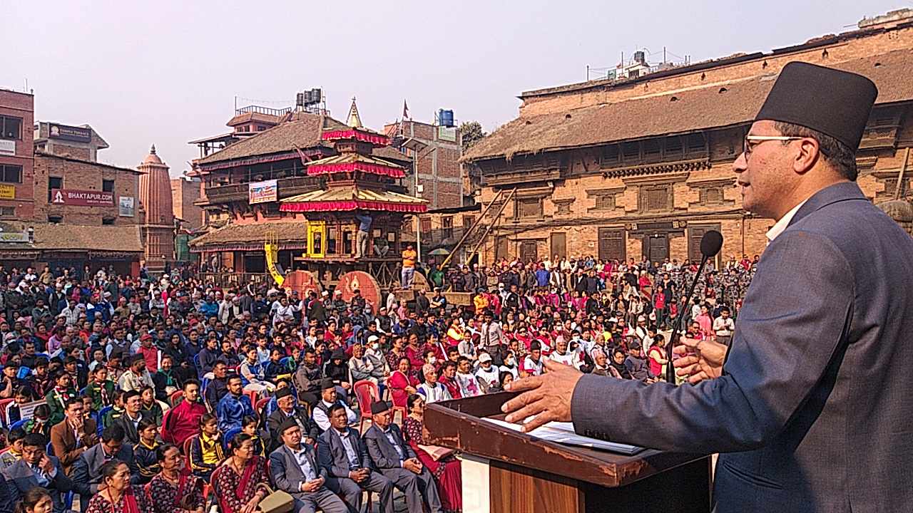 सकियो विस्का जात्राको सदभाव रयाली