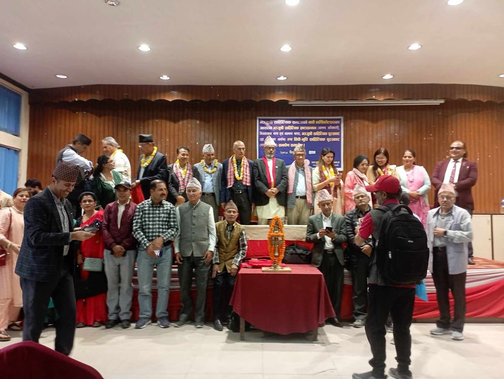 मञ्जुश्री साहित्यिक समाजको नवौँ वार्षिकोत्सव भव्य रुपमा सम्पन्न 