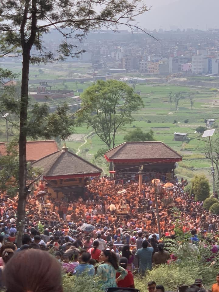 मध्यपुर थिमिको जिव्रो छेडेने जात्रा तस्वीरहरुमा 
